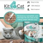 KIT4CAT 2lb Hydrophobic Cat Litter for Urine Collection, Hydrophobic Sand Urine Collection Litter Kit I Collect cat Urine Sample for Test (3 x 11oz Bags) - Image 7