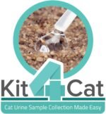 KIT4CAT 2lb Hydrophobic Cat Litter for Urine Collection, Hydrophobic Sand Urine Collection Litter Kit I Collect cat Urine Sample for Test (3 x 11oz Bags) - Image 9