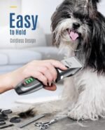 oneisall Dog Clippers and Paw Trimmer Kit 2 in 1 Low Noise Cordless Dog Clippers for Grooming Pet Hair Trimmers for Small and Large Dogs Cats Animals - Image 6