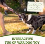 SHARLOVY Dog Rope Toy for for Medium Dogs, Durable Cotton Dog Chew Toys for Aggressive Chewers, Interactive Tug of War Dog Toys for Medium to Large Breed - Image 4