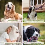 SHARLOVY Dog Rope Toy for for Medium Dogs, Durable Cotton Dog Chew Toys for Aggressive Chewers, Interactive Tug of War Dog Toys for Medium to Large Breed - Image 7
