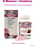 D-Mannose & Cranberry by HealthCheckRX - Urinary Tract Infection Cleanse - UTI Cleanse Powder - Dual-Action Formula: to Prevent UTIs - Plant Based Blend for Everyday Urinary Wellness - 50 Servings - Image 4