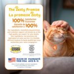 Zesty Paws Hairball Treats for Cats - Hairball Relief for Cats Supplement - AlaskOmega Omega 3 Fish Oil with EPA & DHA + Zinc, Biotin & Psyllium - Supports Gut & Skin Health - Bacon Flavour - 60 Count - Image 6