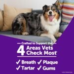 WHIMZEES WHZ302 Natural Grain Free Dental Dog Treats, Brushzees, Bag of 24 Small - Image 5