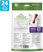 WHIMZEES WHZ302 Natural Grain Free Dental Dog Treats, Brushzees, Bag of 24 Small - Image 9