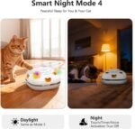 ORSDA Cat Toys Rechargeable, 4 in 1 Interactive Cat Toy, Hide and Seek, Whack a Mole, Magic Wand, Chasing Feather, with 4 Replacements - Image 5