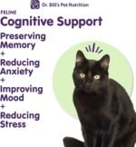 Dr. Bill's Feline Cognitive Support | Memory Support Supplement for Cats | Pet Supplement | Contains Gingko Biloba, L-Carnosine, Vitamin B-12, L-Glutamine, L-Tyrosine, and DHA - Image 6
