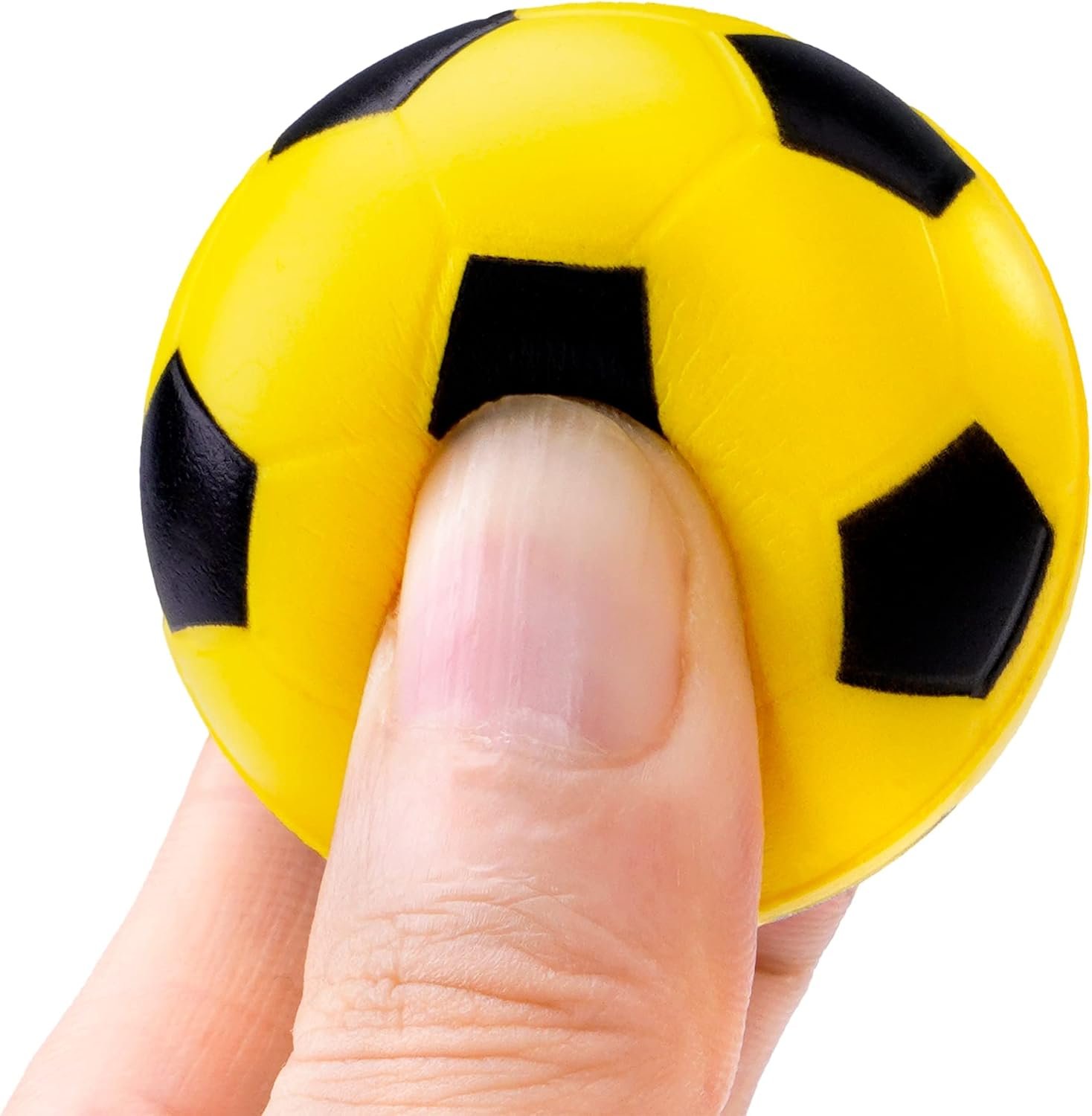 Chiwava 12 Pack 1.6 Inch Soft Rubber Foam Cat Toy Ball Sponge Sport Balls Kitten Interactive Toy Assorted Color - Image 5