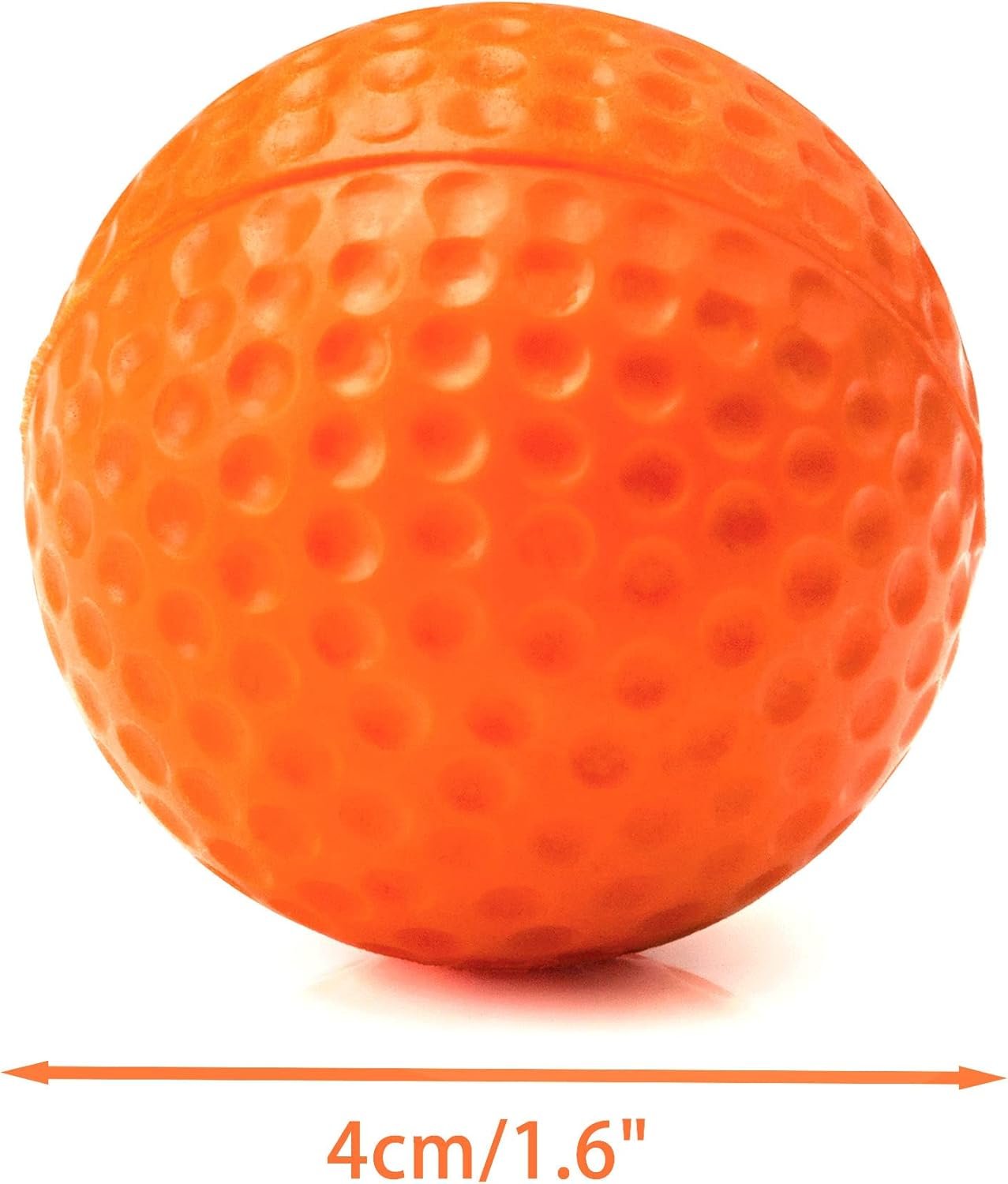 Chiwava 12 Pack 1.6 Inch Soft Rubber Foam Cat Toy Ball Sponge Sport Balls Kitten Interactive Toy Assorted Color - Image 6