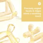 Crystal Jelly Baby Teether – Jellydog Teething Relief Toy for Infants 3-6 Months, Silicone Handheld Teething Toy, BPA-Free, Odorless, Prevents Choking, Safe for Babies (Citrine) - Image 8