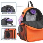 Feeding Tube Backpack for Feeding Tube G Tube J Tube GJ Tube Backpack - 15.8 Inch Gtube Feeding Backpack Modified Enteral Feeding Pump Backpack for Teenagers/Adults - Image 4