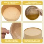 50 Count 36 oz Large Disposable Paper Bowls with Lids, Salad Containers for Lunch, Paper Meal Prep Containers for Hot & Cold Food, Soup, Ramen, Salad - Image 7