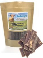 Bullsters Dog Treats Bones Chews All Natural 1 Ingredient with No Additives No Preservatives, Steroid Free, for Small Medium Large Dogs Beef Strips (6" Pack of 8) - Image 3