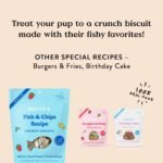 Bocce's Bakery Treats for Dogs - Special Edition Wheat-Free Dog Treats, Fish & Chips Biscuits, 5 oz - Image 6