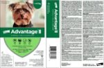 Advantage II Flea Treatment for Small Dogs weighing less than 4.5 kg (less than 10 lbs.)-4 doses - Image 3