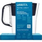 Brita 6 Cup Filter Pitcher with Smart Light Indicator, Reduces Chlorine taste and odour from Tap Water, Filters 151 Litres, Denali, Black - Image 4