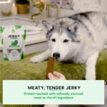 Open Farm, Dog Jerky Treats, Soft & Chewy Oven-Baked Jerky Strips Made with Ethically & Sustainably Sourced Ingredients, Protein Packed Dog Treats, Grain-Free Turkey Recipe, 5.6oz Pouch - Image 3