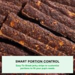 Open Farm, Dog Jerky Treats, Soft & Chewy Oven-Baked Jerky Strips Made with Ethically & Sustainably Sourced Ingredients, Protein Packed Dog Treats, Grain-Free Turkey Recipe, 5.6oz Pouch - Image 4