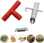 Nipple Drinker, Automatic Water Feeder, 10 Pcs Nipple Waterer Rodent Watering System for Rabbit, Bunny, Guinea Pig, Ferret, Mice, Small Animals, Easy Install, Durable for Pet Cage Use - Image 3