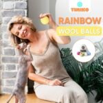 TIMIKO Cat Toys Balls, 100% Natural Wool, 2 Sizes 6 Colors, Non-Toxic, Cat Toys for Indoor Cats, Interactive Cat Toys, Cat Fetch Toy, Cat Balls Toys for Kitty Kitten - Image 8