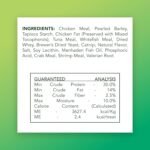 Crunchy Natural Seafood with Catnip Treats for Cats, 2.75 OZ | Low Calorie Carefully Crafted Treats for Indoor and Outdoor Felines | Hand Harvested Catnip - Image 5