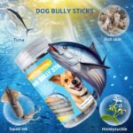 Tuna Sticks for Dogs – Natural Dental Chews with Deep Sea Nutrients & Herbal Extracts, Training Dog Treats for Puppies & Dogs, Promotes and Freshens Oral Health & Appetite Stimulation, 100g/3.5oz - Image 3