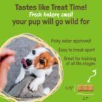 Cookie PAL Dog Treats with Pumpkin & Chia, Made in Canada, Human Grade USDA Organic Biscuits, Crunchy Dog Training Treats, 300g (Pk of 3) - Image 6