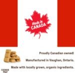 Cookie PAL Dog Treats with Pumpkin & Chia, Made in Canada, Human Grade USDA Organic Biscuits, Crunchy Dog Training Treats, 300g (Pk of 3) - Image 9