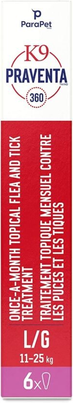 Parapet K9 Praventa 360 for Large Dogs, 6 Tubes - Image 4