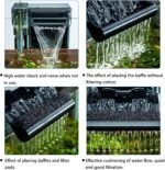 Aquarium Filter Baffle, Fish Tank Accessory, Helps Maintain a Calm Water Surface and Slow Down Water Flow, Fish Tank Filter Flow Controller, Suitable for Most Hang-On-Back Filters. (8 CM) - Image 6