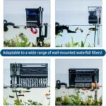 Aquarium Filter Baffle, Fish Tank Accessory, Helps Maintain a Calm Water Surface and Slow Down Water Flow, Fish Tank Filter Flow Controller, Suitable for Most Hang-On-Back Filters. (8 CM) - Image 7