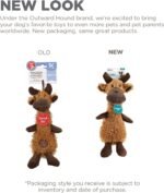 Outward Hound by Charming Pet Scruffles Moose Plush Squeaky Dog Toy, Large - Image 9