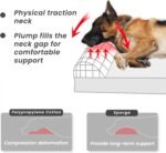 Laifug Orthopedic Memory Foam Extra Large Dog Bed Pillow(50 inch x36 inch x10 inch , Slate Grey) Durable Water Proof Liner & Removable Washable Cover & Smart Design - Image 7