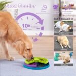 Slow Feeder Dog Bowl 3 Levels, Reduces Boredom and Anxiety, Non-Slip Interactive Puzzle Feeder, Suitable for Small/Medium/Larger Dogs - Image 3