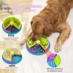 Slow Feeder Dog Bowl 3 Levels, Reduces Boredom and Anxiety, Non-Slip Interactive Puzzle Feeder, Suitable for Small/Medium/Larger Dogs - Image 4