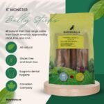 BullySticks.ca Monster Super Thick Odour Free Bully Sticks (5 Pack) (6 inch) - No Rawhide-Longlasting chew-100% Beef-no additives-Supports Oral Dental Health - Image 3