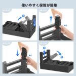 ELS PET Raised Dog Bowls 4 Heights Adjustable, Elevated Dog Bowls Stand with Slow Feeder Dog Bowl & No Spill Dog Water Bowl, Non-Skid No Shaking Dog Food Bowl for Large Medium Small Dogs - Image 7