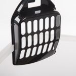 IRIS USA Large Cat Litter Box with Scoop, Open Top High Sided Cat Litter Pan for Indoor Cats, Easy Clean, Durable Plastic, Black - Image 9