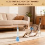 Cat Teaser Wand - Electric Exerciser | Kitten Interactive Toy + with Suction Cup, for Cats Kittens Pets + Indoor Outdoor Play, Automatic Motion Toy Reducing Boredom at Home - Image 5