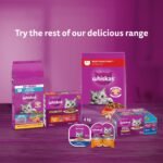 WHISKAS Perfect Portions Seafood Selections Adult Wet Cat Food Paté, 12x75g Tray - Image 6