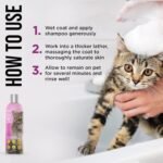Shed-X Shed Control Shampoo for Cats, 8 oz – Reduce Shedding – Shedding Shampoo Infuses Skin and Coat with Vitamins and Antioxidants to Clean, Release Excess Hair and Exfoliate - Image 5