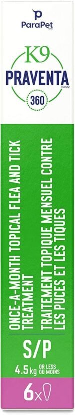 Parapet K9 Praventa 360 for Small Dogs, 6 Tubes - Image 4