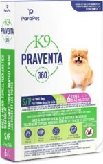 Parapet K9 Praventa 360 for Small Dogs, 6 Tubes - Image 14