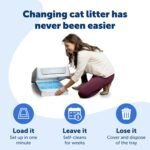 PetSafe ScoopFree Self-Cleaning Cat Litter Box Tray Refill with Premium Blue Non Clumping Crystal Litter, Single Tray Pack - Image 4