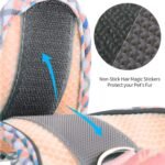 Dog Harness for Small Dogs Leashes Set,Soft No Pull Adjustable Breathable Mesh Leash and Harness Vest Belt for Puppy,Small,Medium Dogs and Cats(XXS-PK) - Image 5
