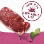 Beyond Natural Wet Dog Food, Farm-Raised Beef & Spinach in Gravy - 354 g Can (12 Pack) - Image 6