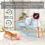 YVE LIFE Cat Toys,The 4th Generation Real Random Trajectory,Motion Activated Rechargeable Automatic Cat Laser Toy,Interactive Cat Toys for Indoor Cats/Kittens/Dogs - Image 4