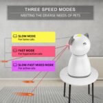 YVE LIFE Cat Toys,The 4th Generation Real Random Trajectory,Motion Activated Rechargeable Automatic Cat Laser Toy,Interactive Cat Toys for Indoor Cats/Kittens/Dogs - Image 6