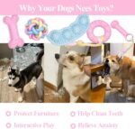 8 Pack Puppy Chew Toy Set Durable Dog Toys for Small Puppy Breeds Teething Toys for Puppies Non-Toxic and Safe Perfect for Training and Playtime - Image 7