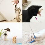 12 Pcs Cat Feather Toy, Feather Refills Set, Cat Teaser Retractable with Beads Bells, Fish Toy Retractable Cat Wand Toys Interactive Cat Toys for for Indoor Cats Exercising Kitten Toys - Image 8